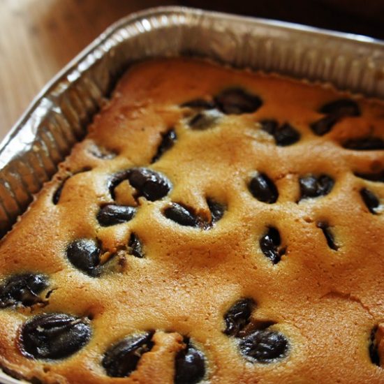 Cherry Clafoutis ou Bolo de Cereja Francês