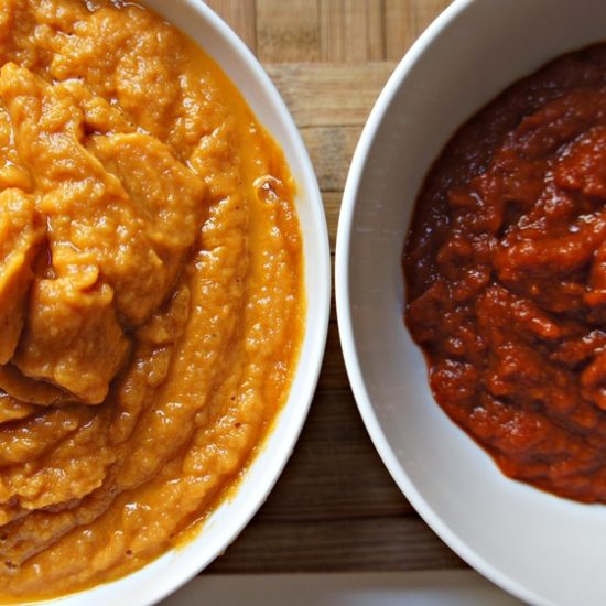 Molho de Tomate Fresco, Molho de Tomate Pelati e os Dois Juntos
