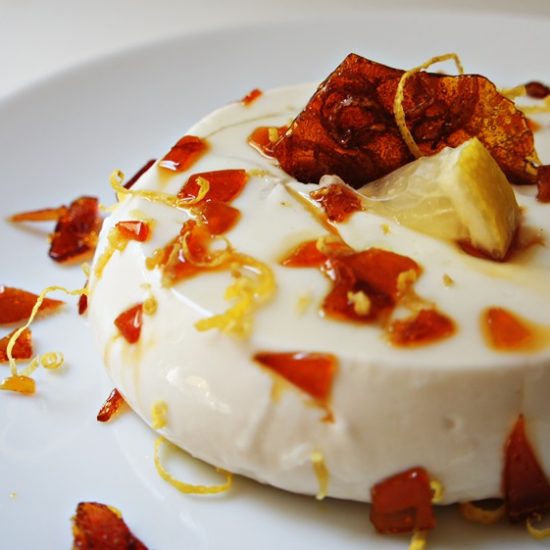 Como Fazer Panna Cotta Perfeita com Caramelo de Limão