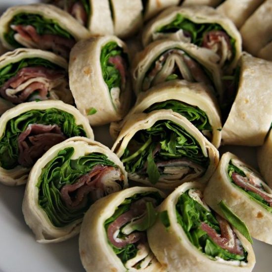 Como Rechear Tortillas para Canapés