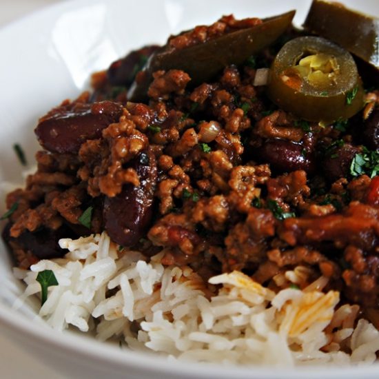 Receita Autêntica de Chili con Carne