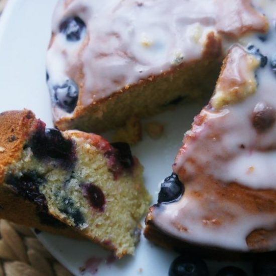 Receita de Bolo de Mirtilo