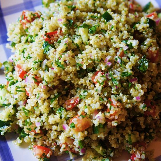 Receita de Tabule de Quinoa