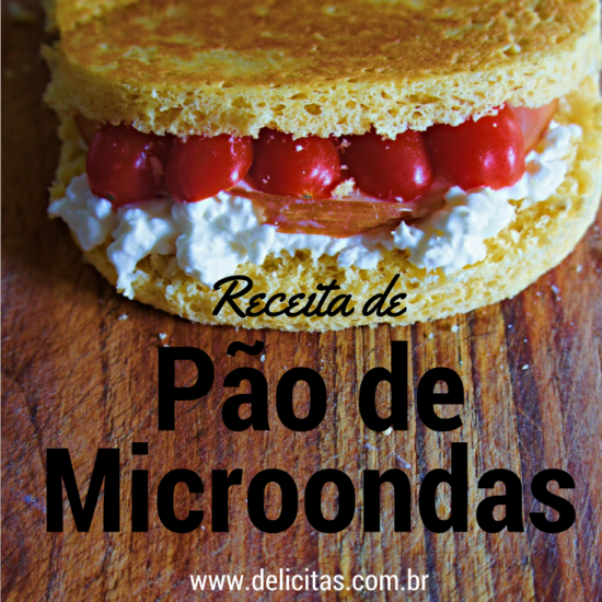 Receita de Pão de Microondas sem Glúten (Receita Dukan)