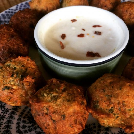 Receita de Falafel com Molho de Tahine