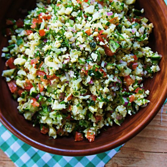 Receita de Tabule de Couve-Flor