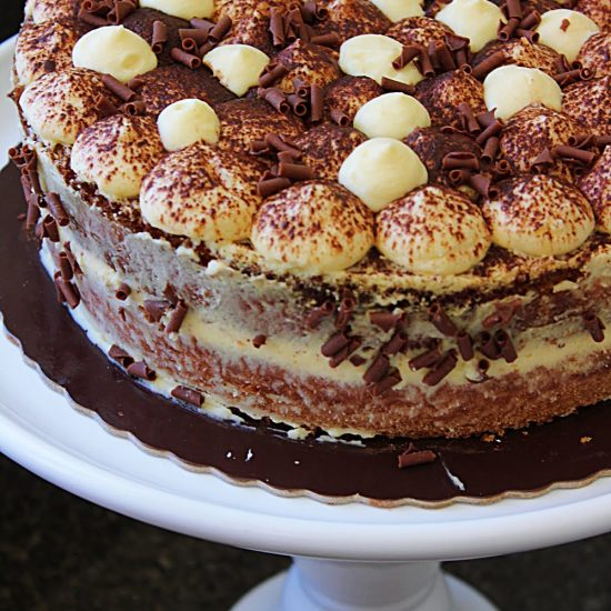 Receita de Torta Tiramisu