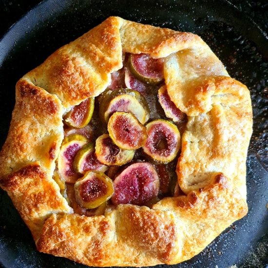 Torta de Figo Rústica