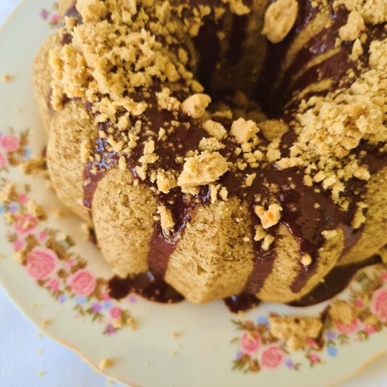 Receita de Bolo de Paçoca Funcional